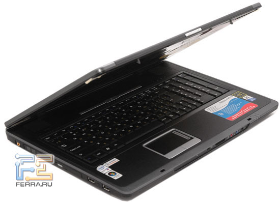 RoverBook Nautilus V770: внешний вид в приоткрытом состоянии