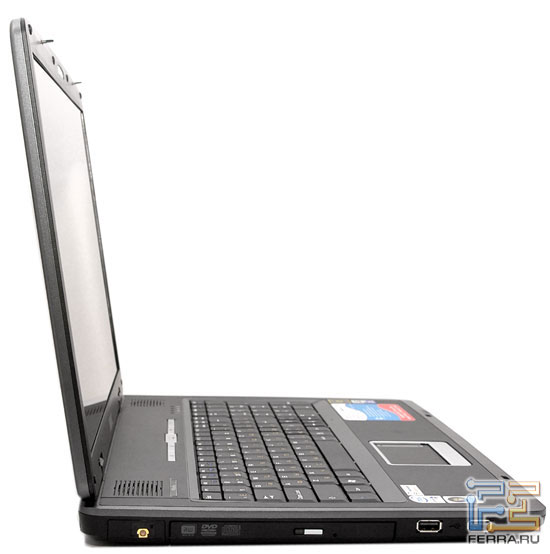 RoverBook Nautilus V770: внешний вид в открытом состоянии