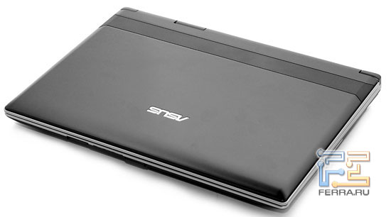 ASUS X50V: внешний вид в закрытом состоянии