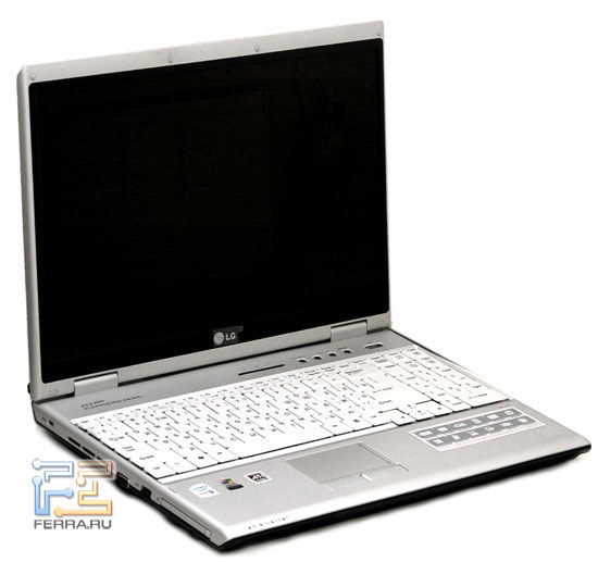 LG P1 Pro: внешний вид в открытом состоянии