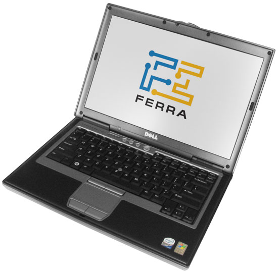 Dell Latitude D630: внешний вид в открытом состоянии